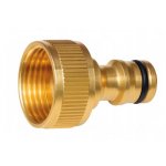 Adapter na kran 3/4" gwint wewnętrzny – mosiężne przyłącze szybkozłączka (nypel)