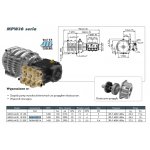 POMPA WYSOKOCIŚNIENIOWA Z CHŁODZENIEM WODNYM MPWJ6 seria