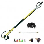 LANCA TELESKOPOWA WRAZ Z PISTOLETEM DO ELEWACJI OD 200-360CM DO MYJEK LAVOR ZE ZŁĄCZEM M22 I 3/8 \'\' MAX 276BAR