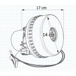 Turbina silnik do odkurzaczy Stanley Lavor Ares Zeus Domus Taurus Apollo Solaris Kronos