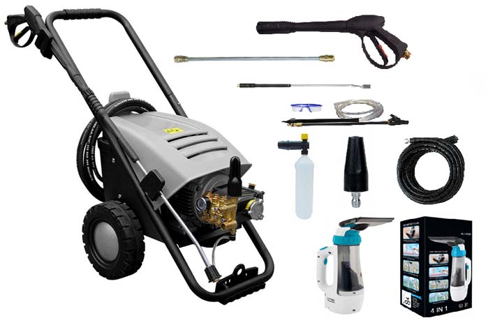 ARAL-R 2517 LP – profesjonalna myjka ciśnieniowa zimnowodna 250 bar, 1020 l/h, pompa mosiężna + GRATISY